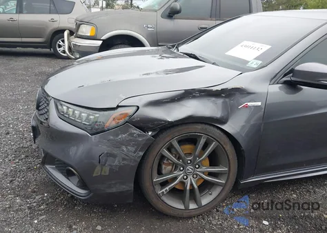 2019 Acura Tlx Tech A-Spec Pkgs from USA, damaged, VIN 19UUB2F60KA004390